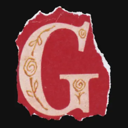 Letter g variant 1